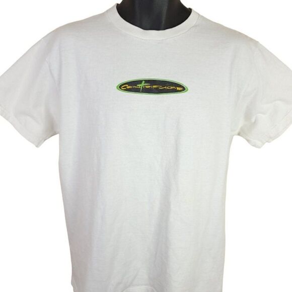 Christian T Shirt Vintage Y2K 2001 Centrifuge Virtual Reality Mens Size Large - Picture 2 of 7